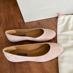 Margaux The Classic in Blush Suede sz 38 Medium